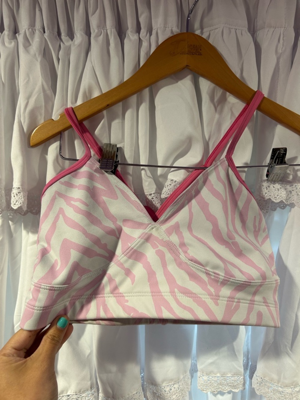 Five dancewear zebra top